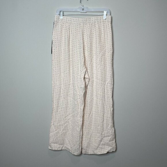 NWT Tart Collections Evan Polka Dot Cropped Pants Size Large Nude Black - Picture 8 of 12